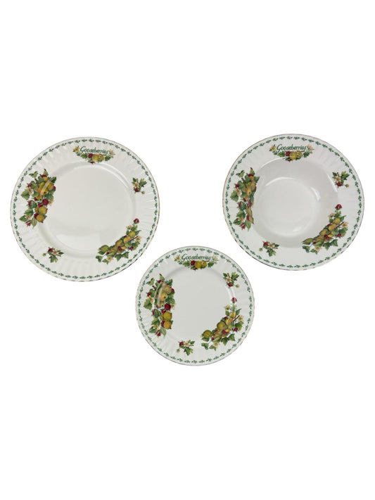 Servizio di Piatti in Porcellana Bone China  12 Posti "Covent Garden" – Royal Albert
