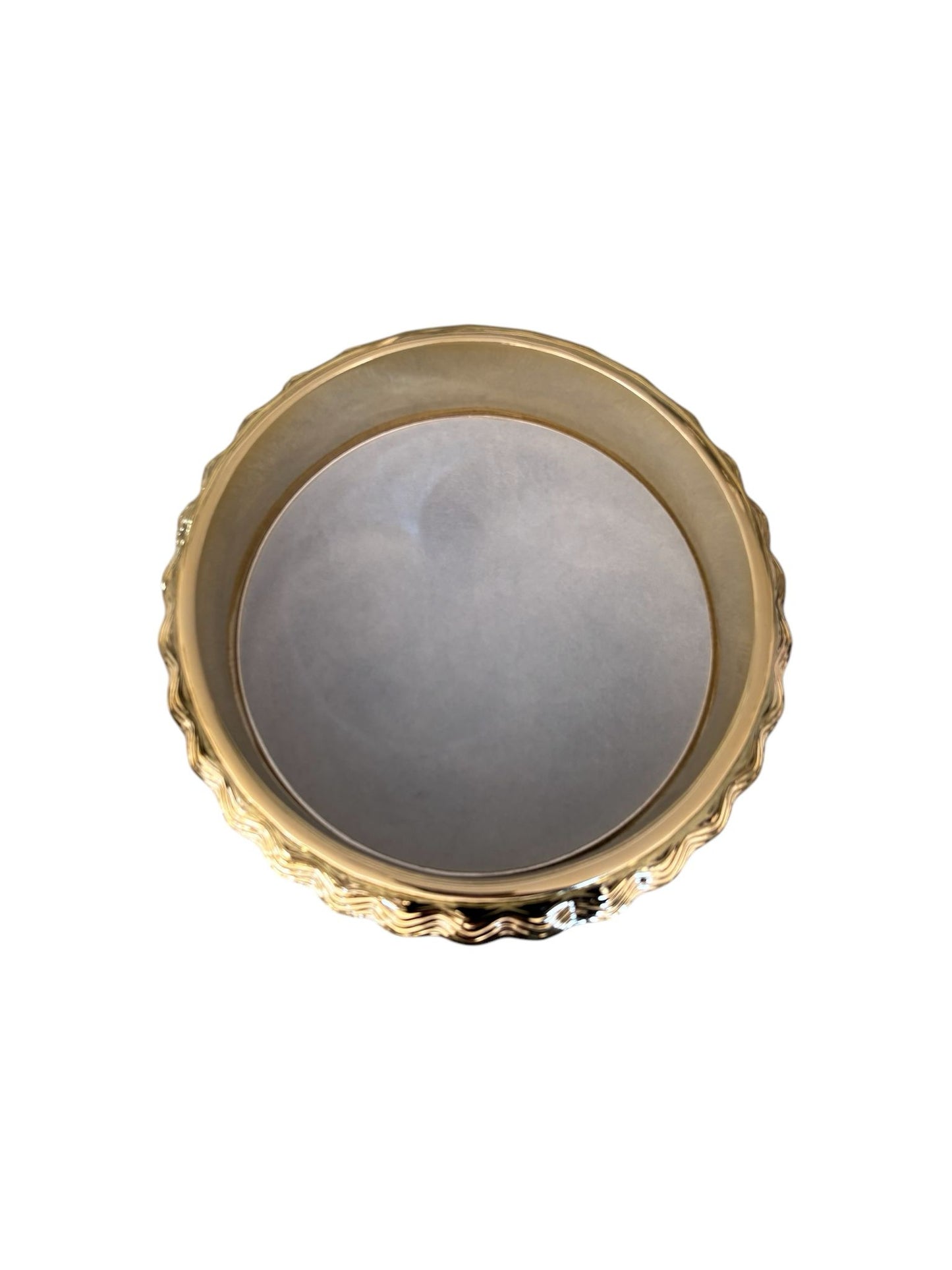 Centrotavola Rotondo in Ceramica Oro – Bongelli Preziosi
