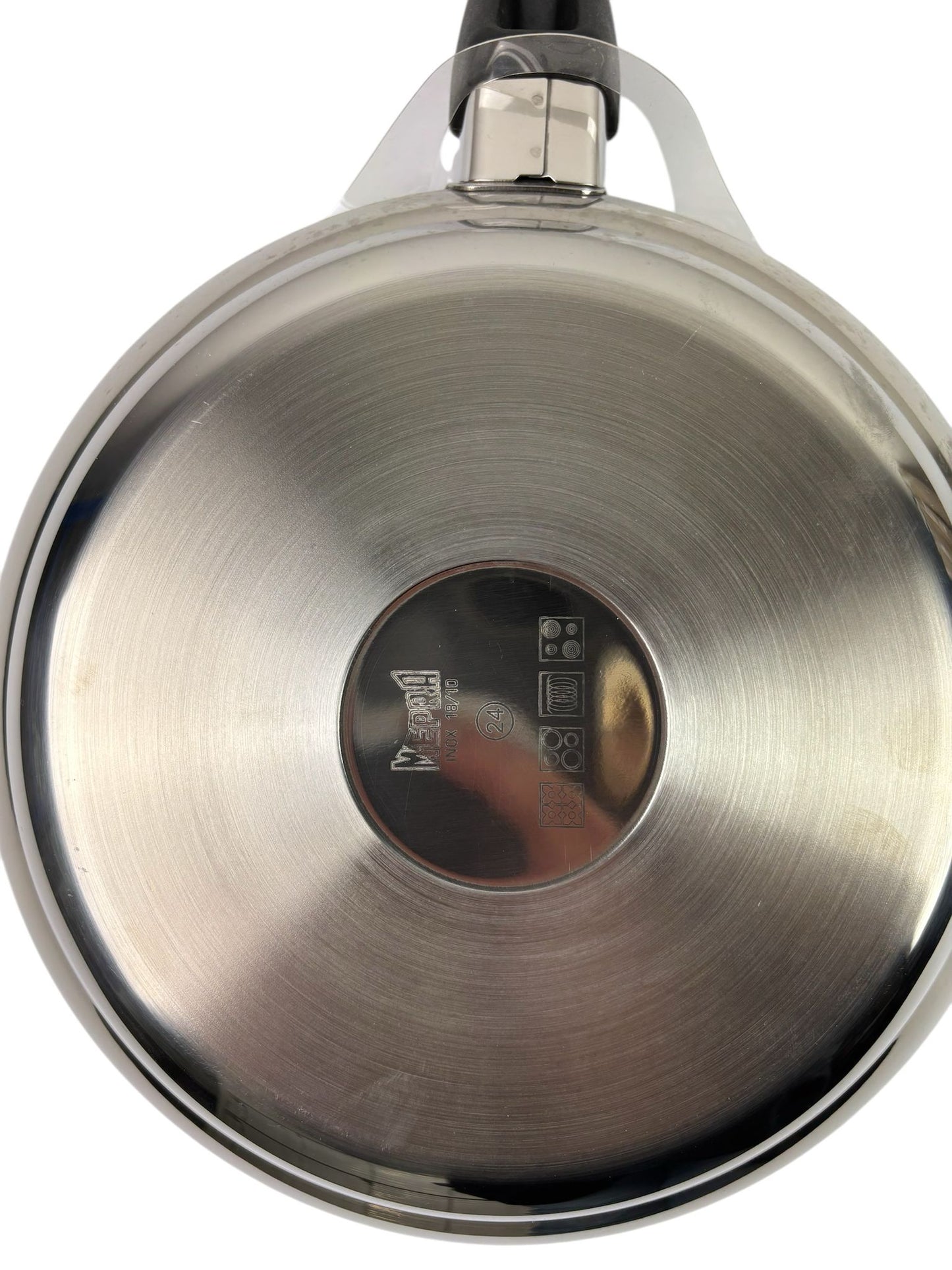 Padella in Acciaio Inox con Rivestimento in Pietra "Eterna" Ø 24 cm - Mepra