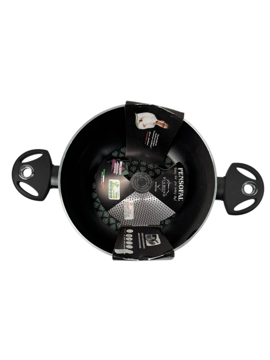 Casseruola con Due Manici "Diamond" Ø 24 cm – Pensofal