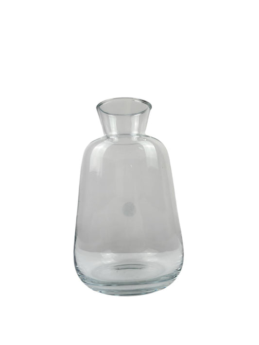 Vaso in Vetro Trasparente Resistente 28 cm – Fiori di Lena