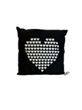 Cuscino in Cotone con Cuore 40x40 cm - Clayre & Eef