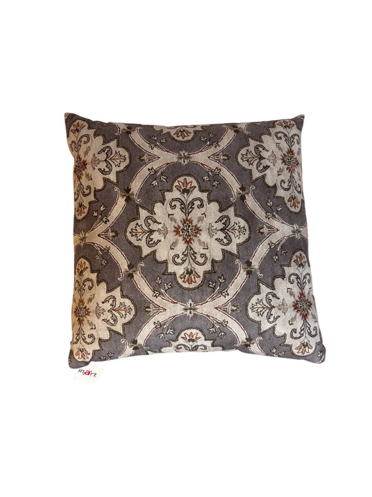 Cuscino con Motivi Beige e Tortora 40x40 cm - In Art
