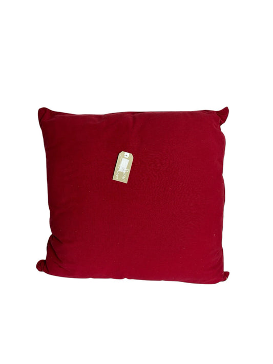 Cuscino con Fodera Rossa 60x60 cm - Blanc Mariclò