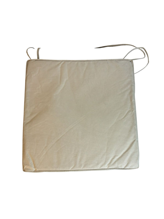 Set 6 Cuscini da Sedia con Fodera Idrorepellente Beige 40x40 cm – Ideali per Esterno