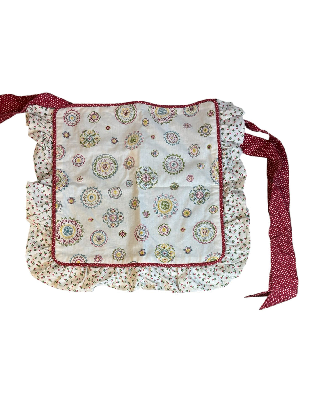 Fodera per Cuscino da Sedia con Volant 40x40 cm - Clayre & Eef