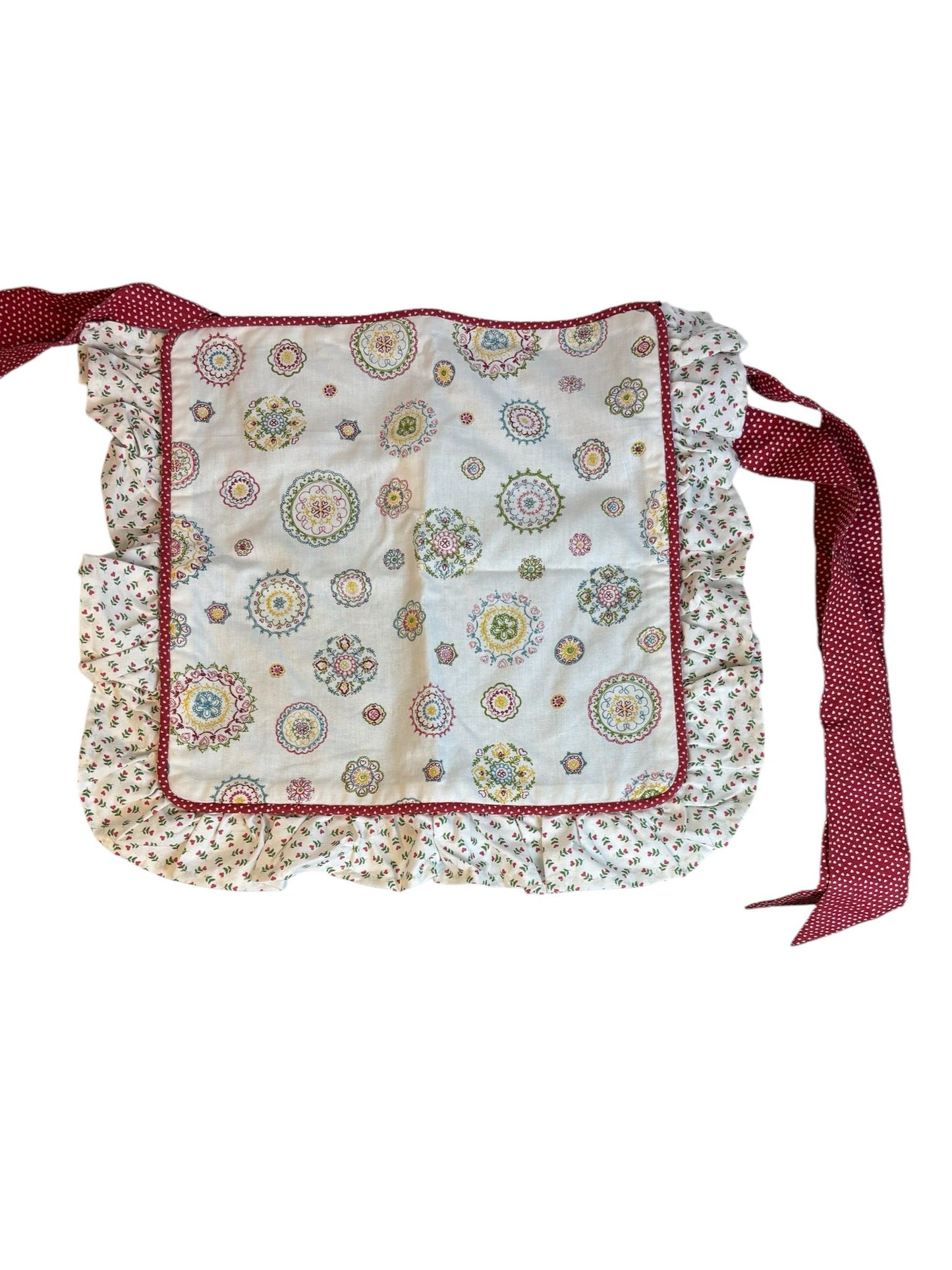 Fodera per Cuscino da Sedia con Volant 40x40 cm - Clayre & Eef