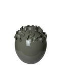 Vaso in Ceramica di Capodimonte con Foglie in Rilievo – Dea Capodimonte