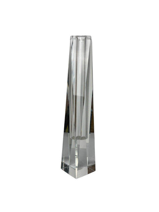 Vaso in Cristallo Trasparente 40 h cm - Le Perle