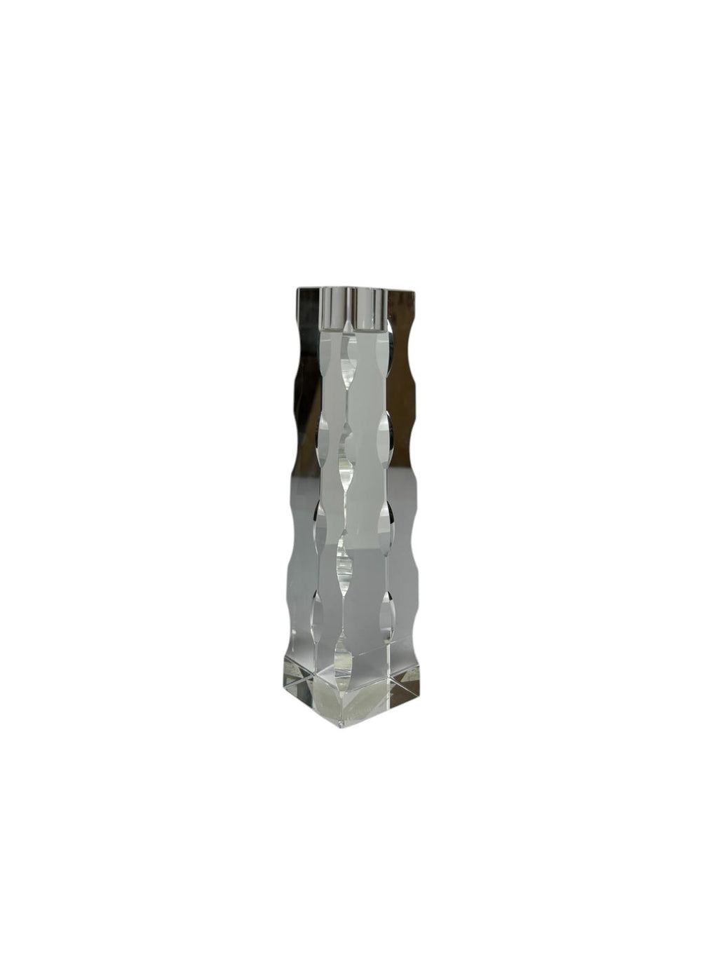 Candelabro in Vetro 19 h cm - Le Perle