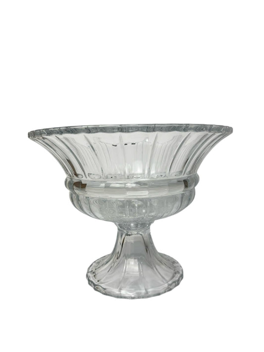 Coppa Frutta Athena in Cristallo con Intarsi Decorativi - Boemia Crystal