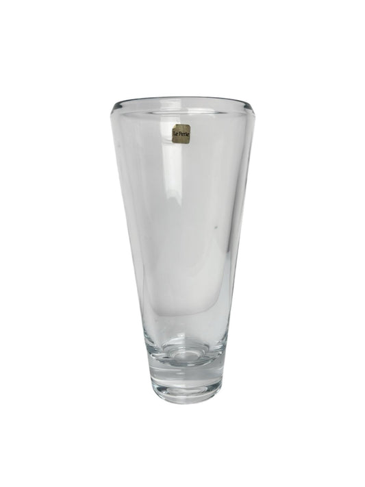 Vaso in Cristallo Trasparente 30 cm - Linea Le Perle