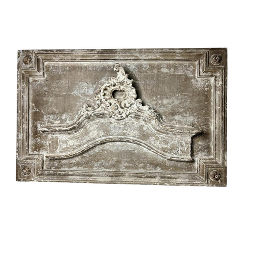 Quadro con Decorazione in Rilievo e Dettagli Dorati -  Blanc Mariclò