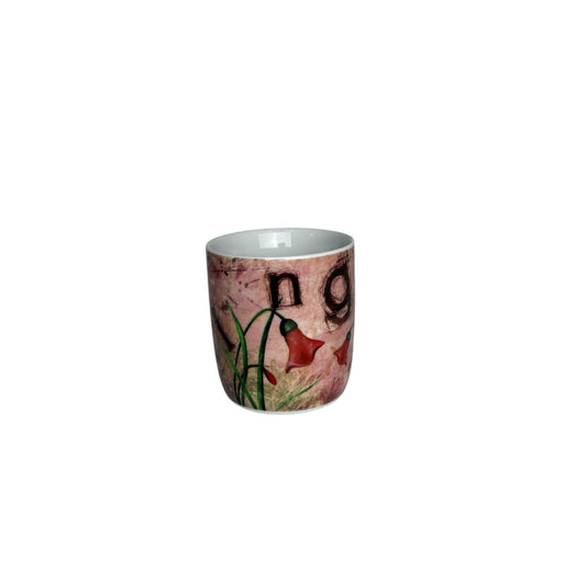 Tazza in Porcellana con Grafiche Colorate 8 cm - Linea Egan