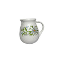 Caraffa in Porcellana con Disegno di Margherite 0,25 litri