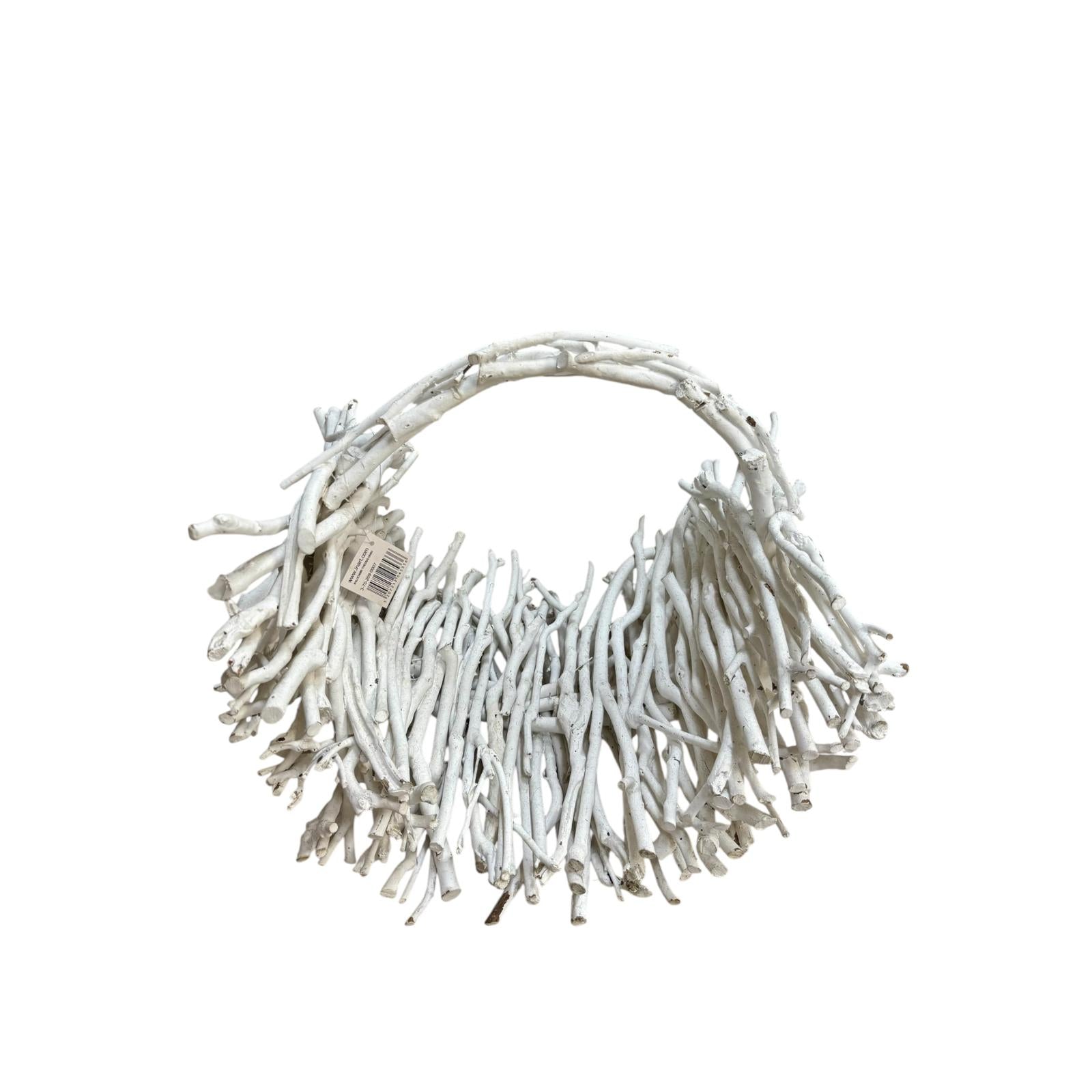 Porta Riviste in Legno Shabby con Manico 36 h cm – In Art