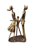 Scultura in Metallo Famiglia 59 h cm – In Art