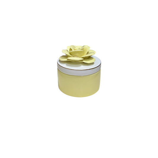Scatola Tonda in Ceramica di Capodimonte – Dea Capodimonte