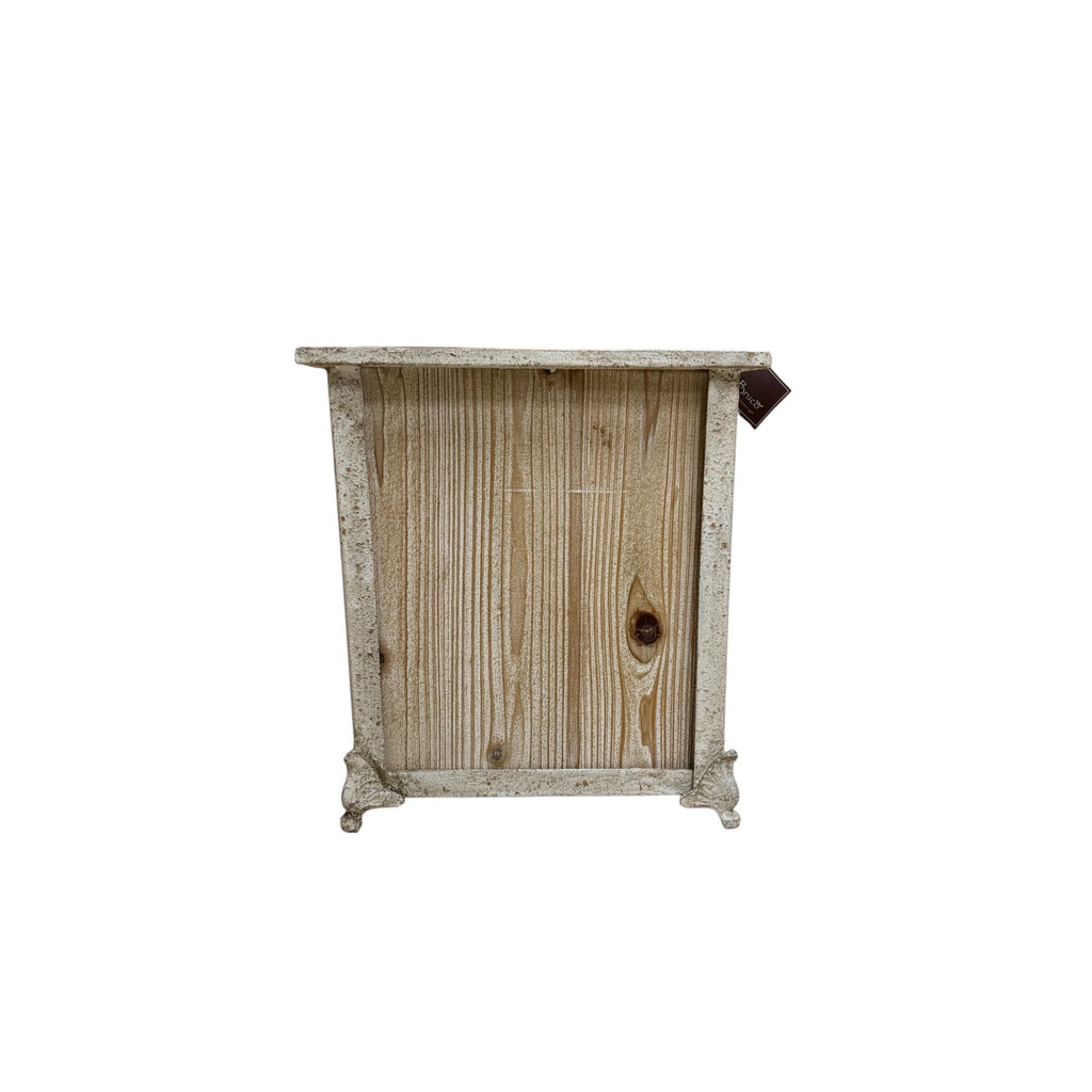 Fioriera Provenzale in Legno e Metallo 31 h cm – Bruco