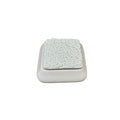 Scatolina Quadrata in Ceramica Tortora  9x9 cm - Dea Capodimonte