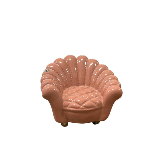 Profumatore a Forma di Poltrona in Ceramica Rosa - Linea Madrhelen