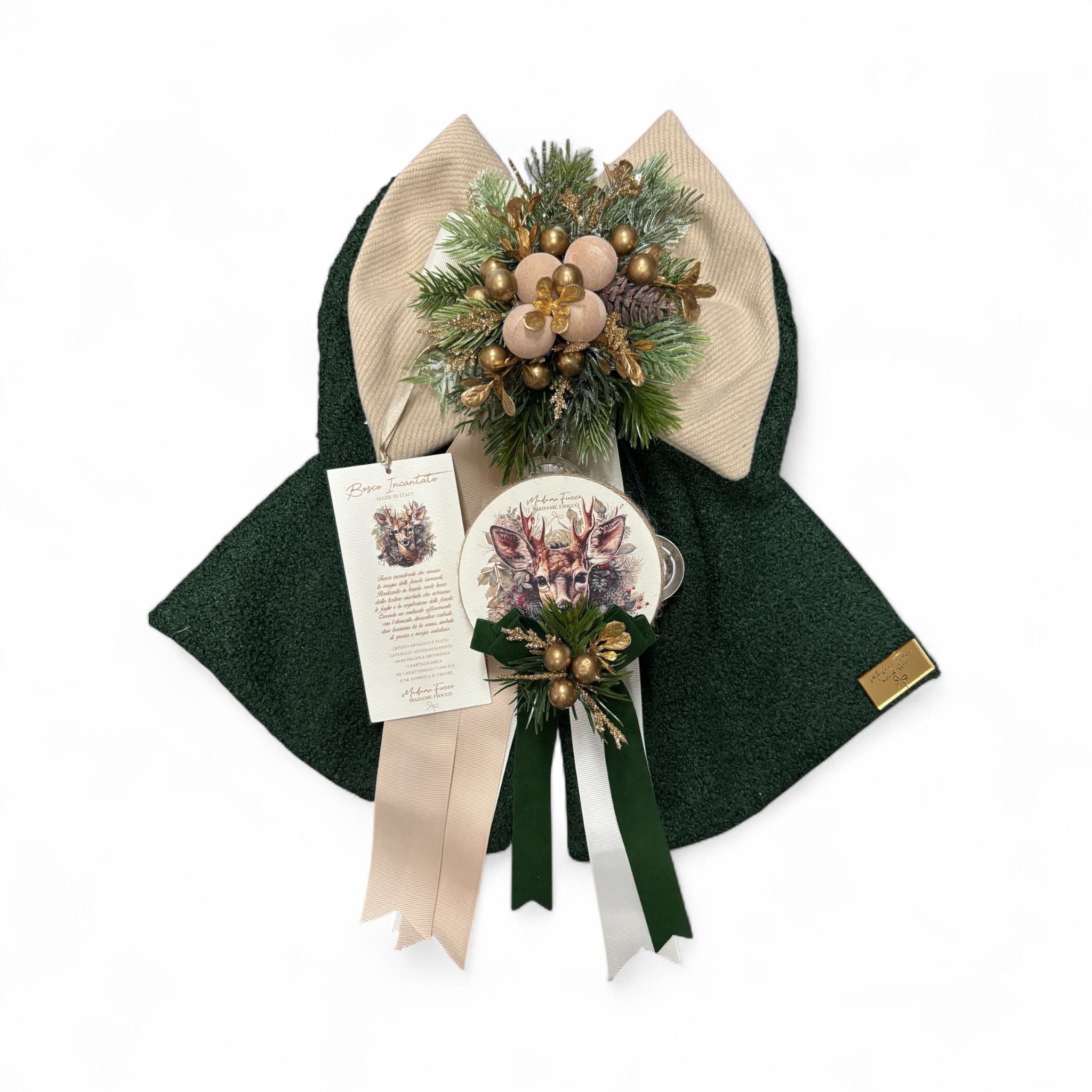 Fiocco Bosco Incantato 40 cm - Madame Fioccò