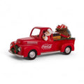Babbo Natale in Pick Up, Regali e Casse di Coca Cola 37 cm  Kurt Adlers