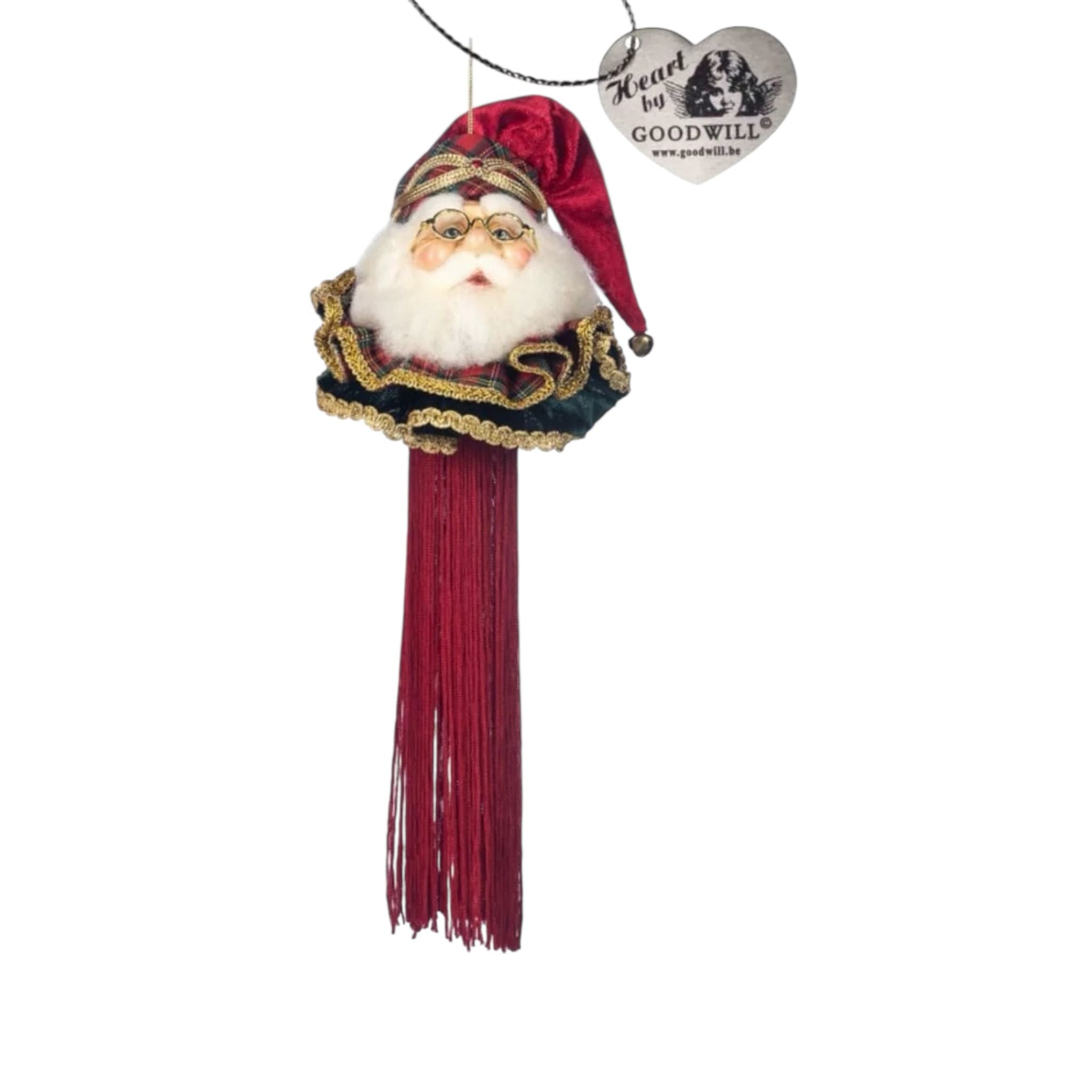 Decorazione Natalizia Babbo Natale in Tessuto 17 cm - Goodwill