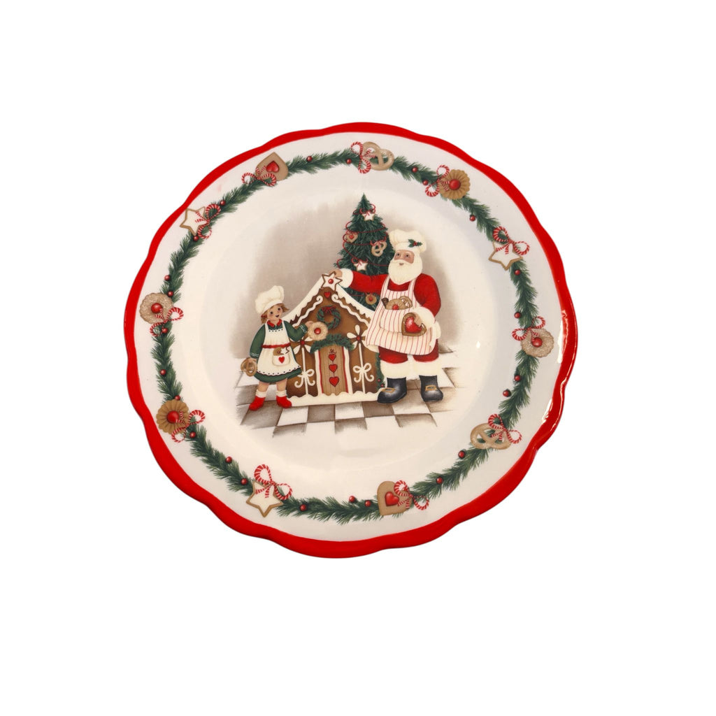 Alzatina in Porcellana con Babbo Chef Ø 30 x 10 cm - Goodwill