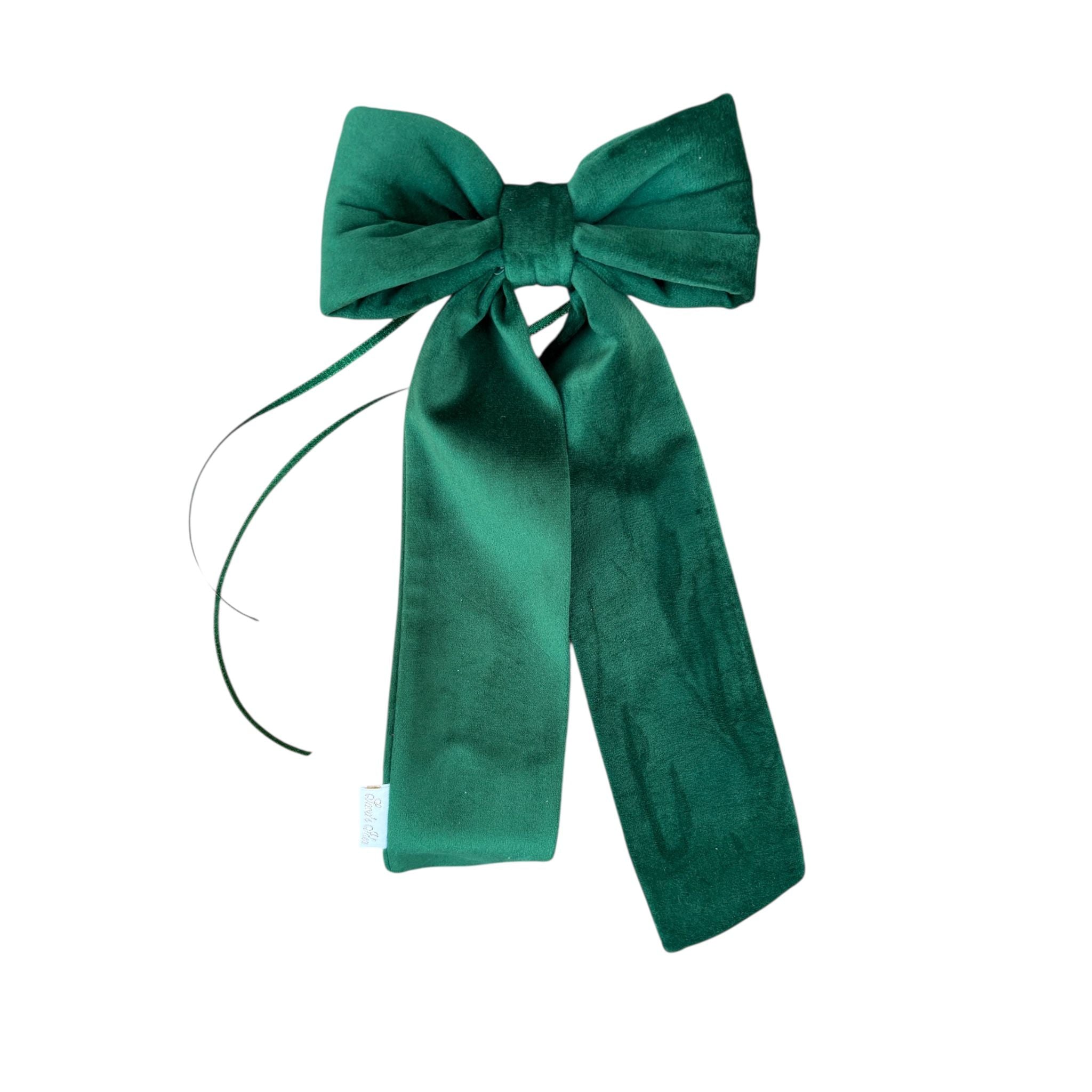 Fiocco in Velluto con Code Lunghe 20 cm - Sara's Idea