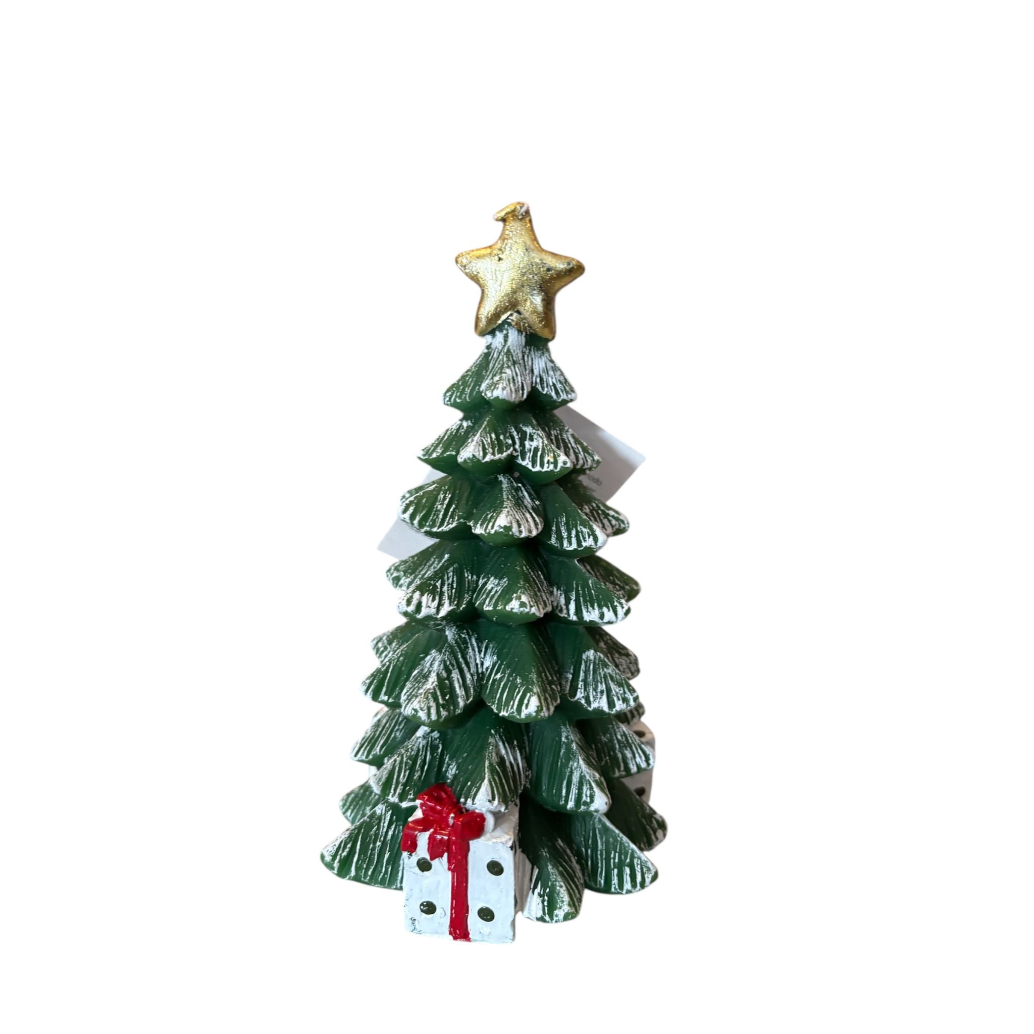 Candela Alberello con Regali  17 cm - Fade