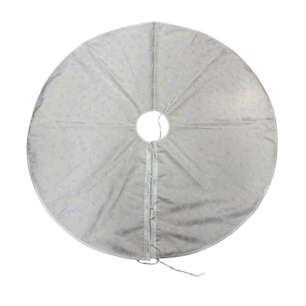 Gonna per Albero in Tessuto Avorio con Damascato Platino - Goodwill