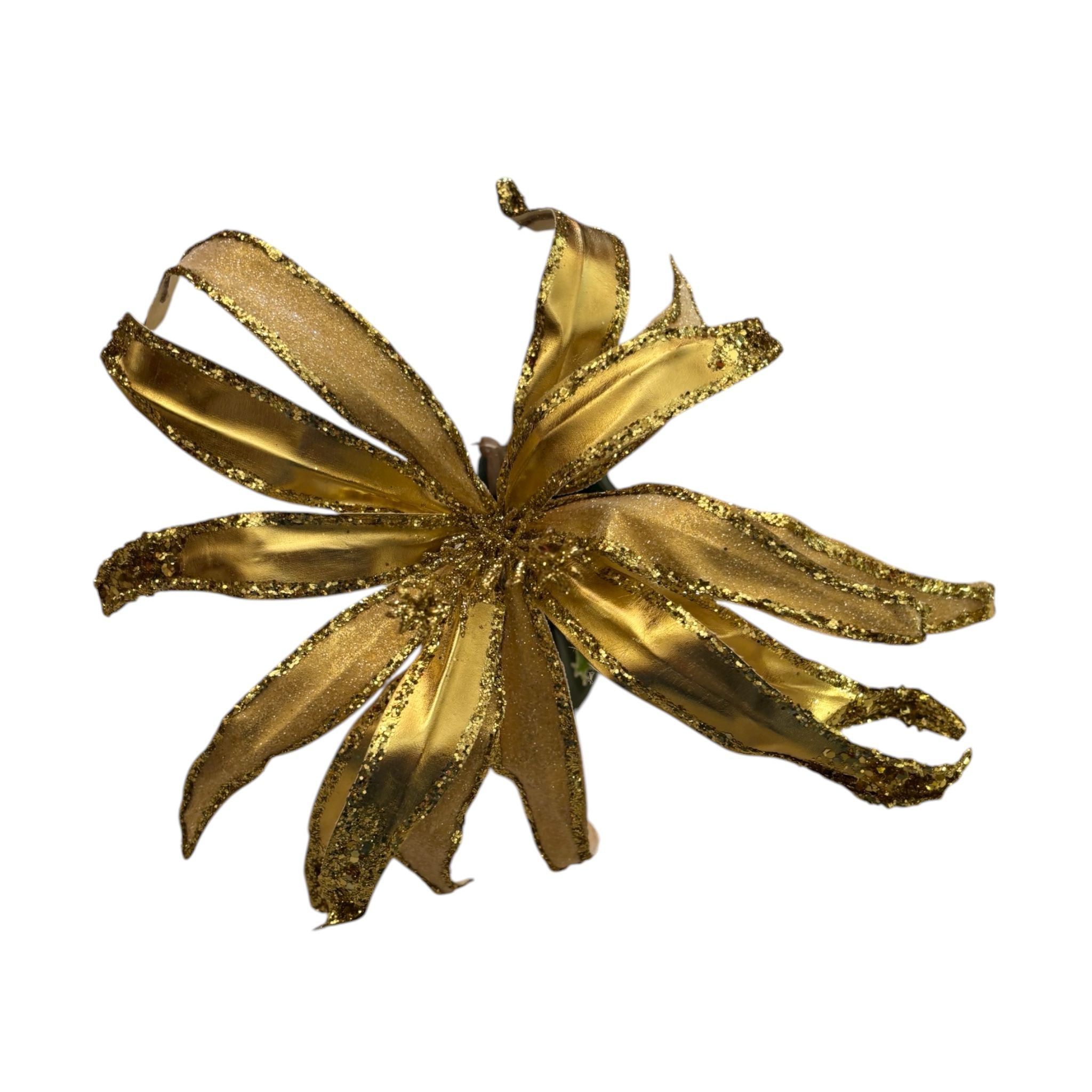 Fiore Decorativo Oro con Stelo Lungo 70 cm  – In Art