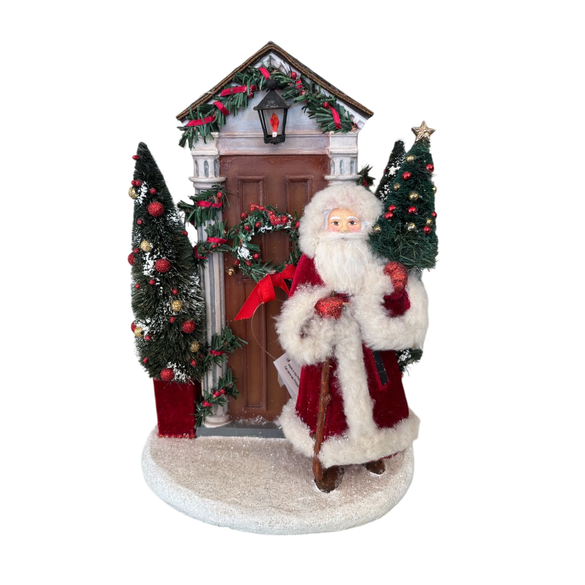 Statuina di Babbo Natale 30 h cm – Katherine’s Collection