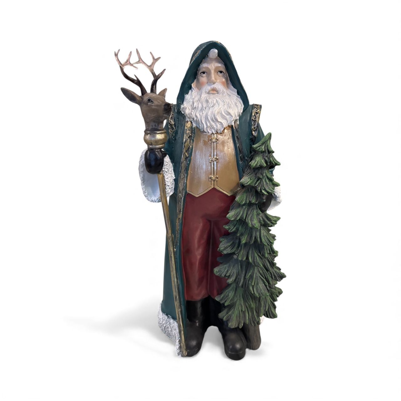 Babbo Natale Natalizio in Poliresina 70 cm – Hervit