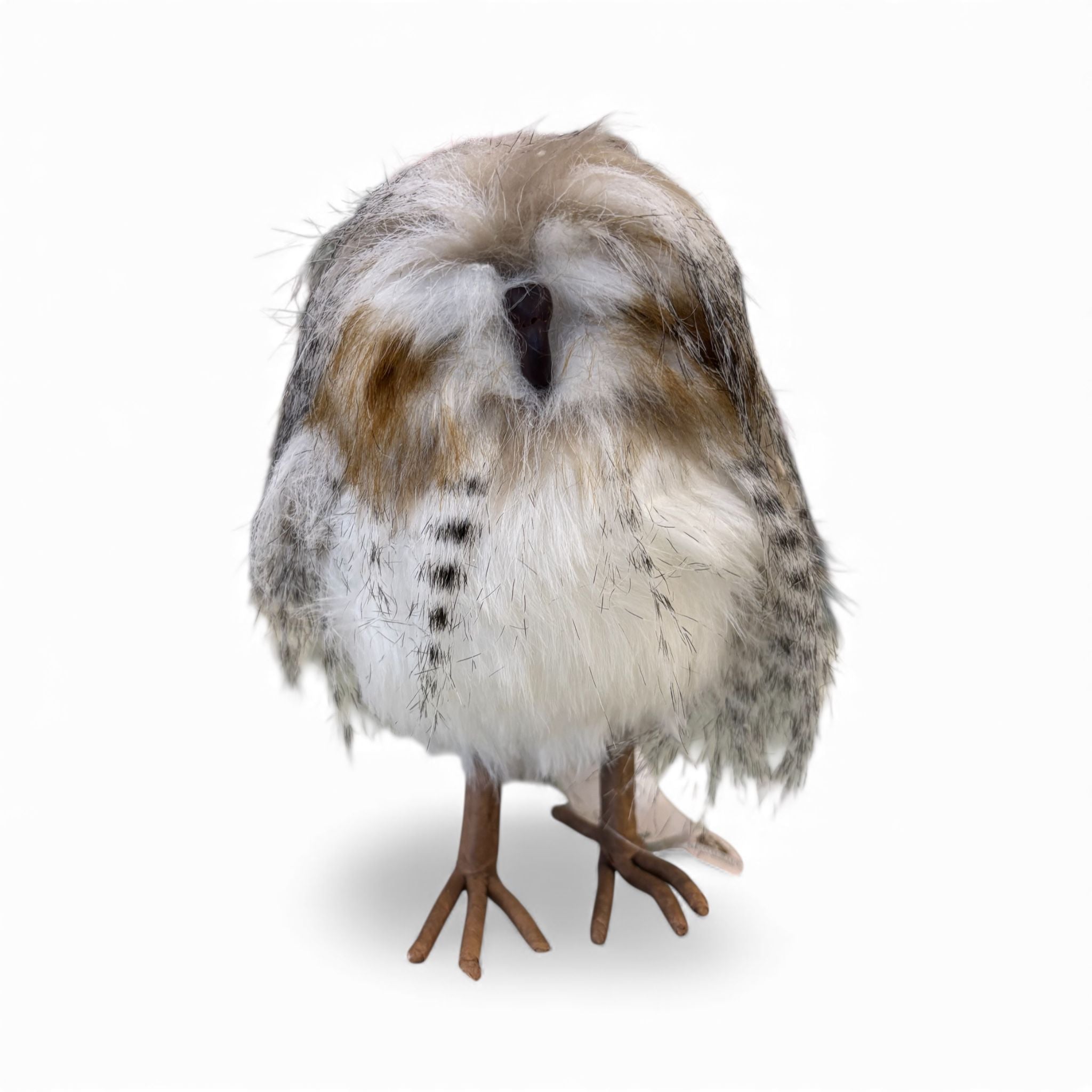 Civetta Realistica Natalizia in Piume Sintetiche - Goodwill