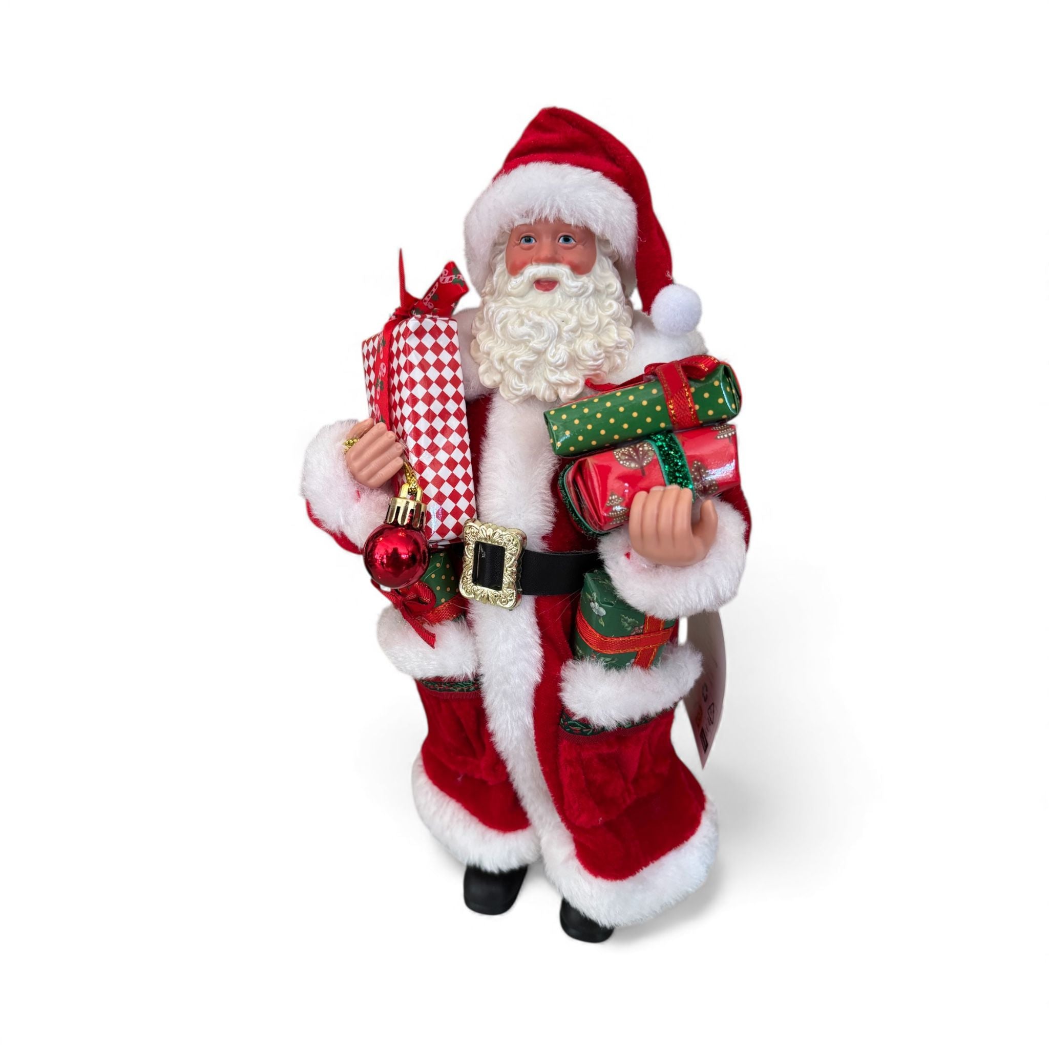 Babbo Natale in Resina con Pacchi Regalo 29 cm - Clayre e Eef