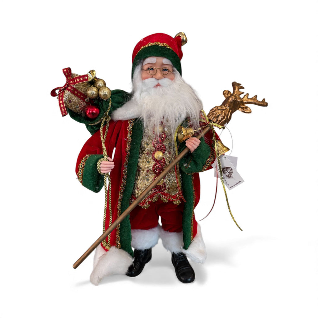 Babbo Natale Decorativo con Volto Realistico 40 cm - Goodwill