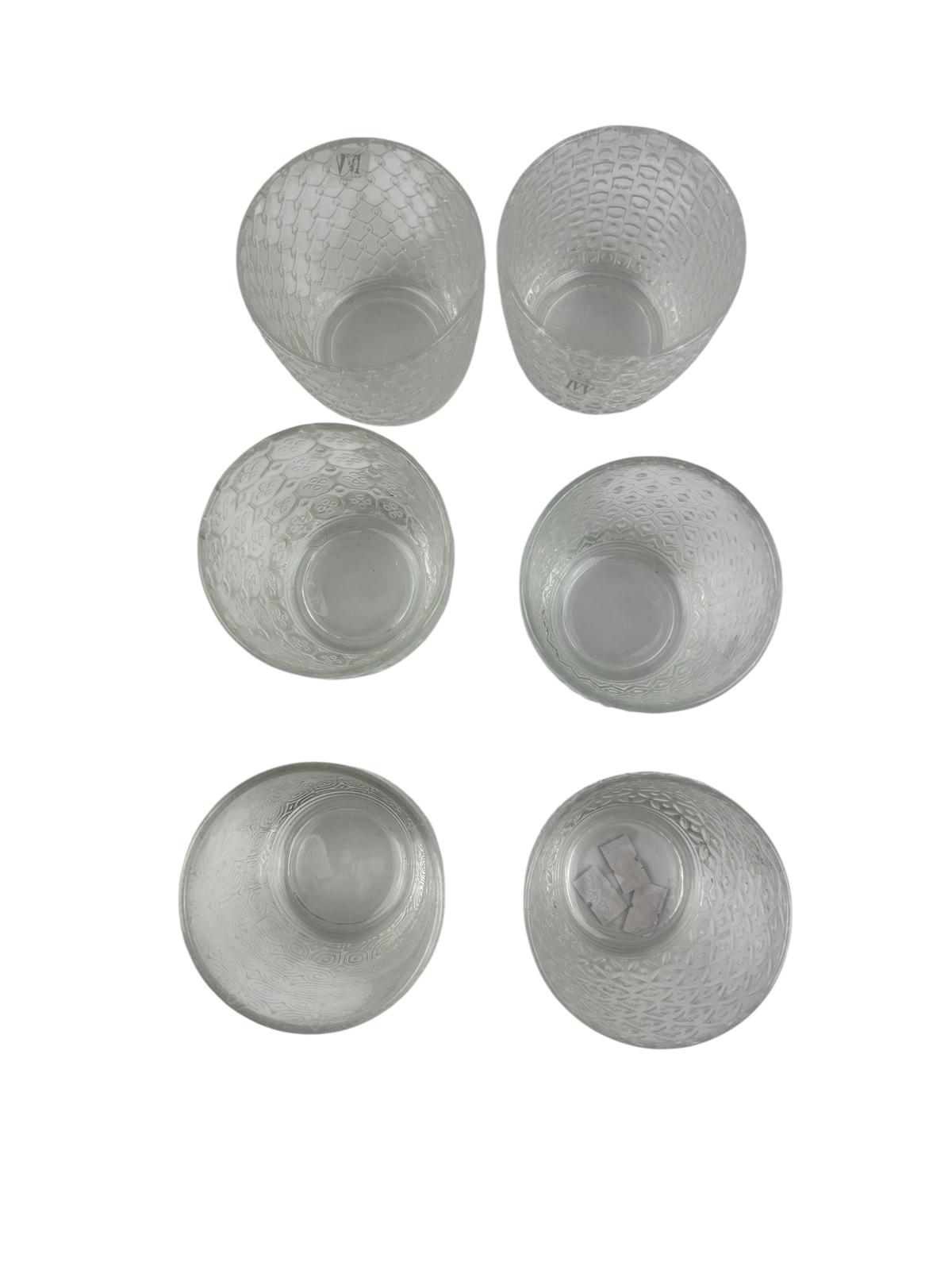 Set 6 Bicchieri in Vetro -  IVV