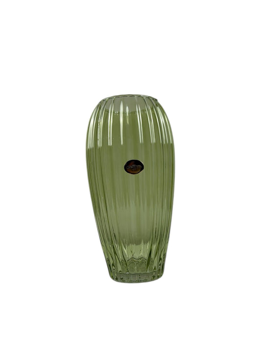 Vaso Lustrato Verde in Vetro 26 h cm  – Ilary Queen