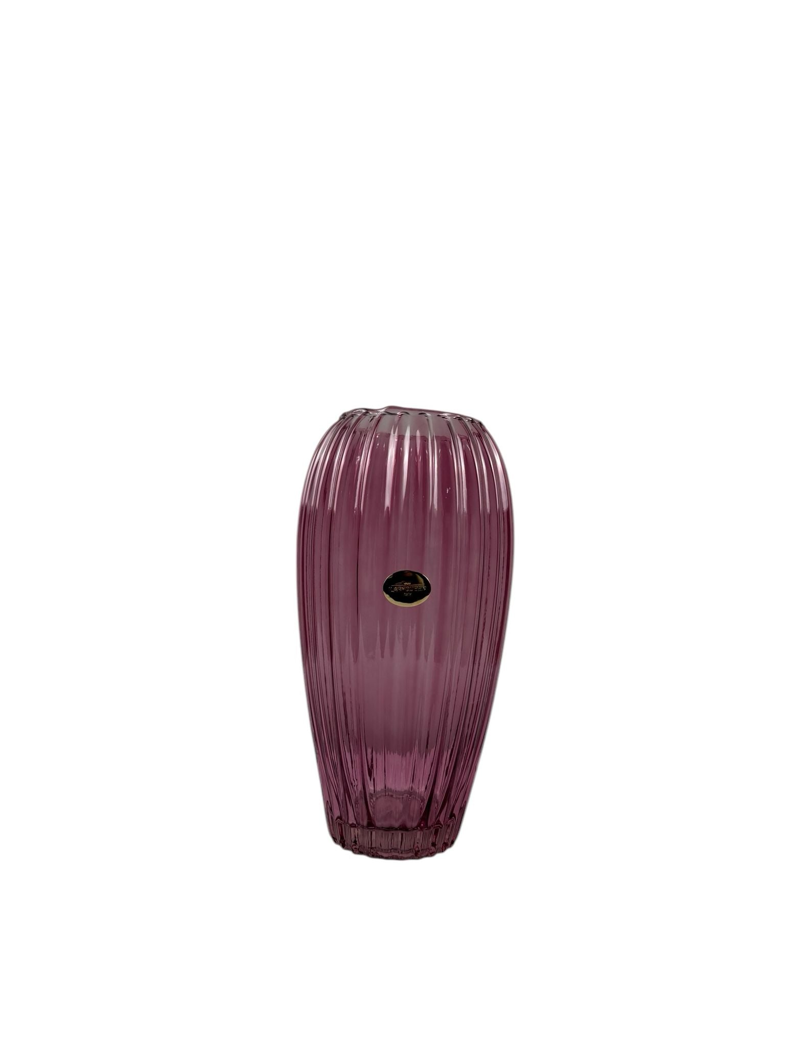 Vaso Lustrato Magenta in Vetro 26 h cm  – Ilary Queen