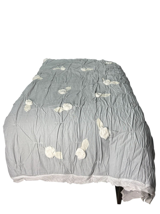 Trapuntino Soffice con Fiori 240x260 cm - Blanc Mariclò