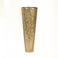 Vaso in Metallo Martellato Effetto Oro 37x90 cm - Fade