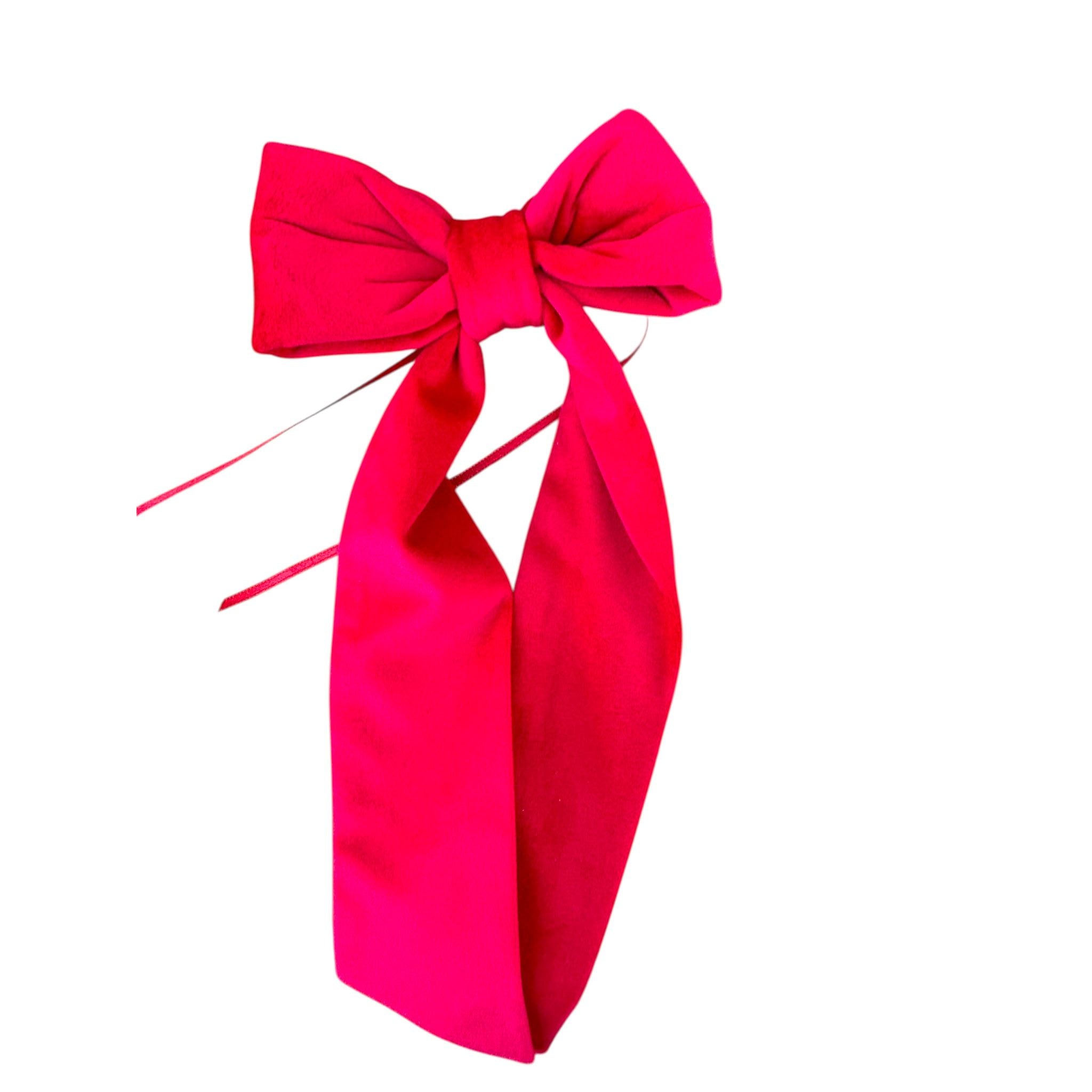 Fiocco in Velluto con Code Lunghe 20 cm - Sara's Idea