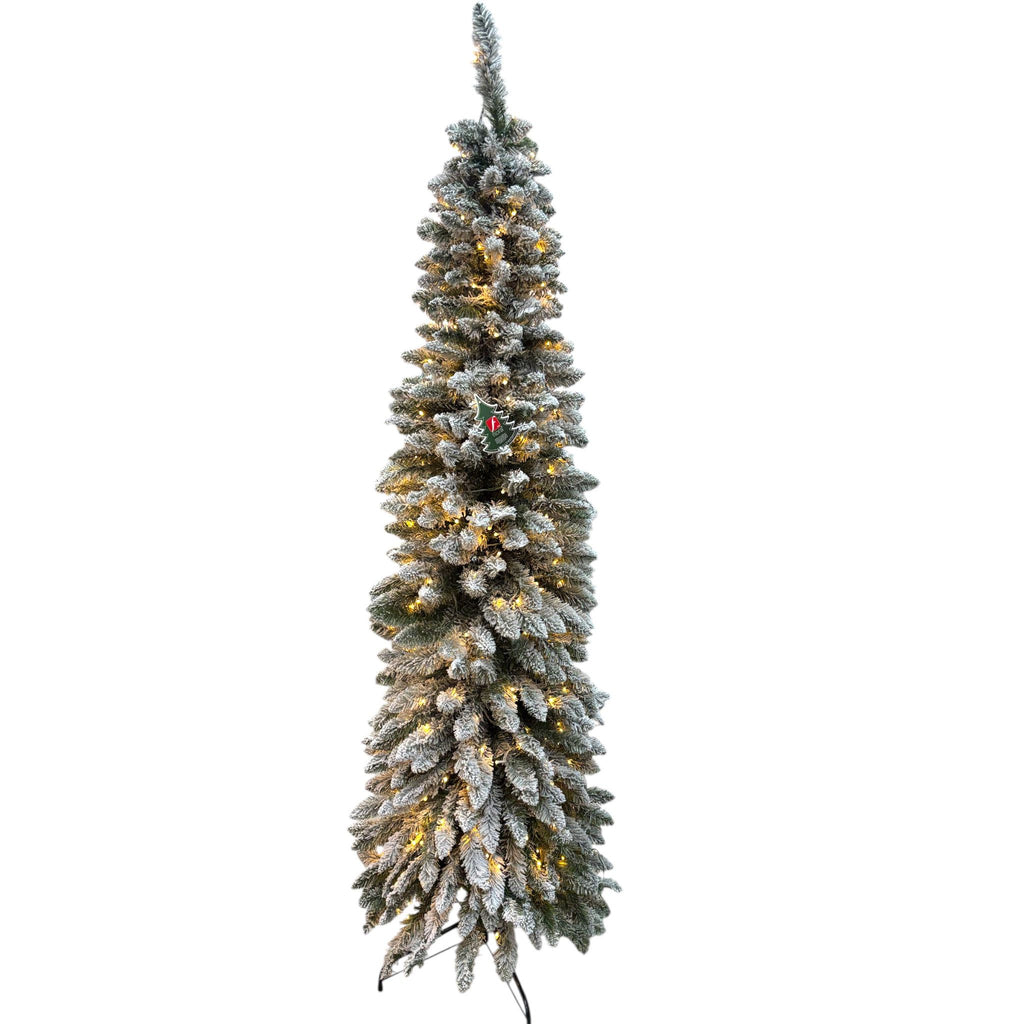 Albero Silvestre Floccato 180 cm Floccato 250 led - Flora