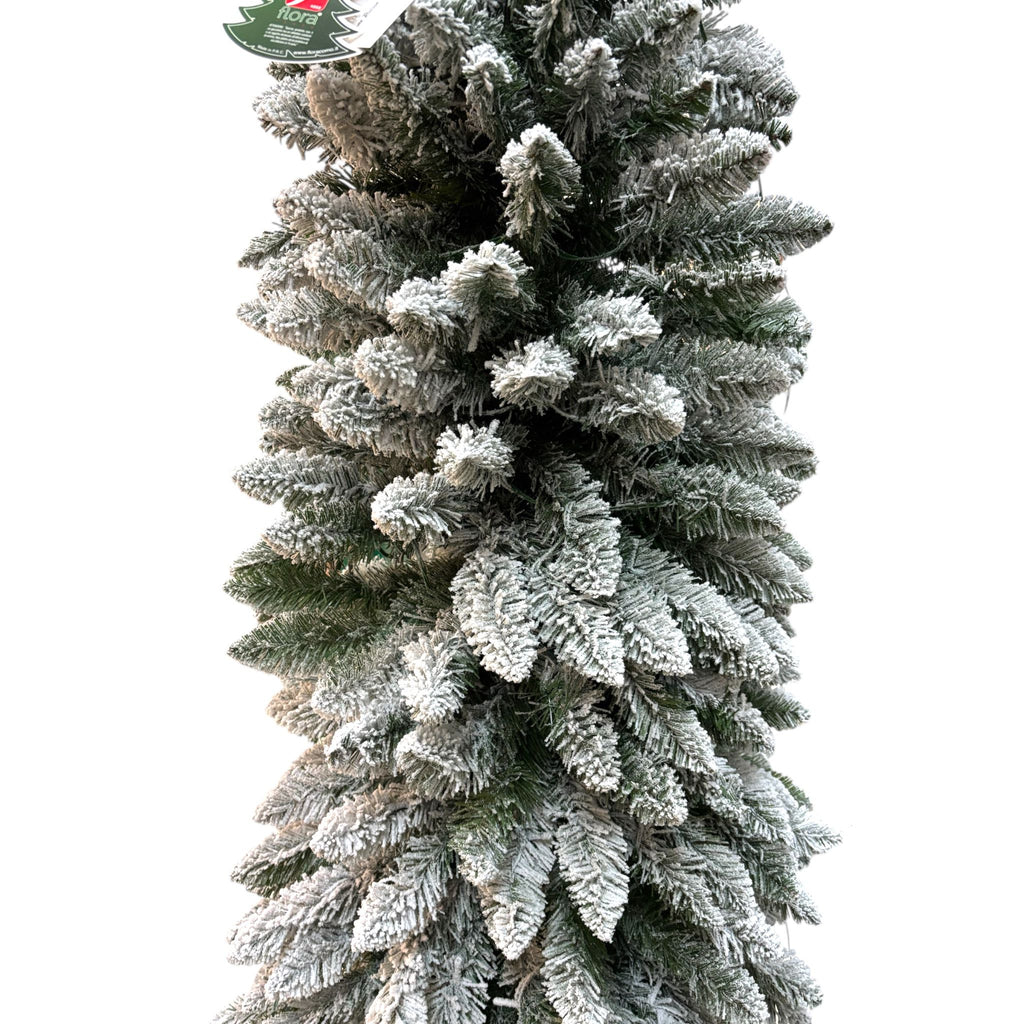 Albero Silvestre Floccato 240 cm Floccato 450 led - Flora