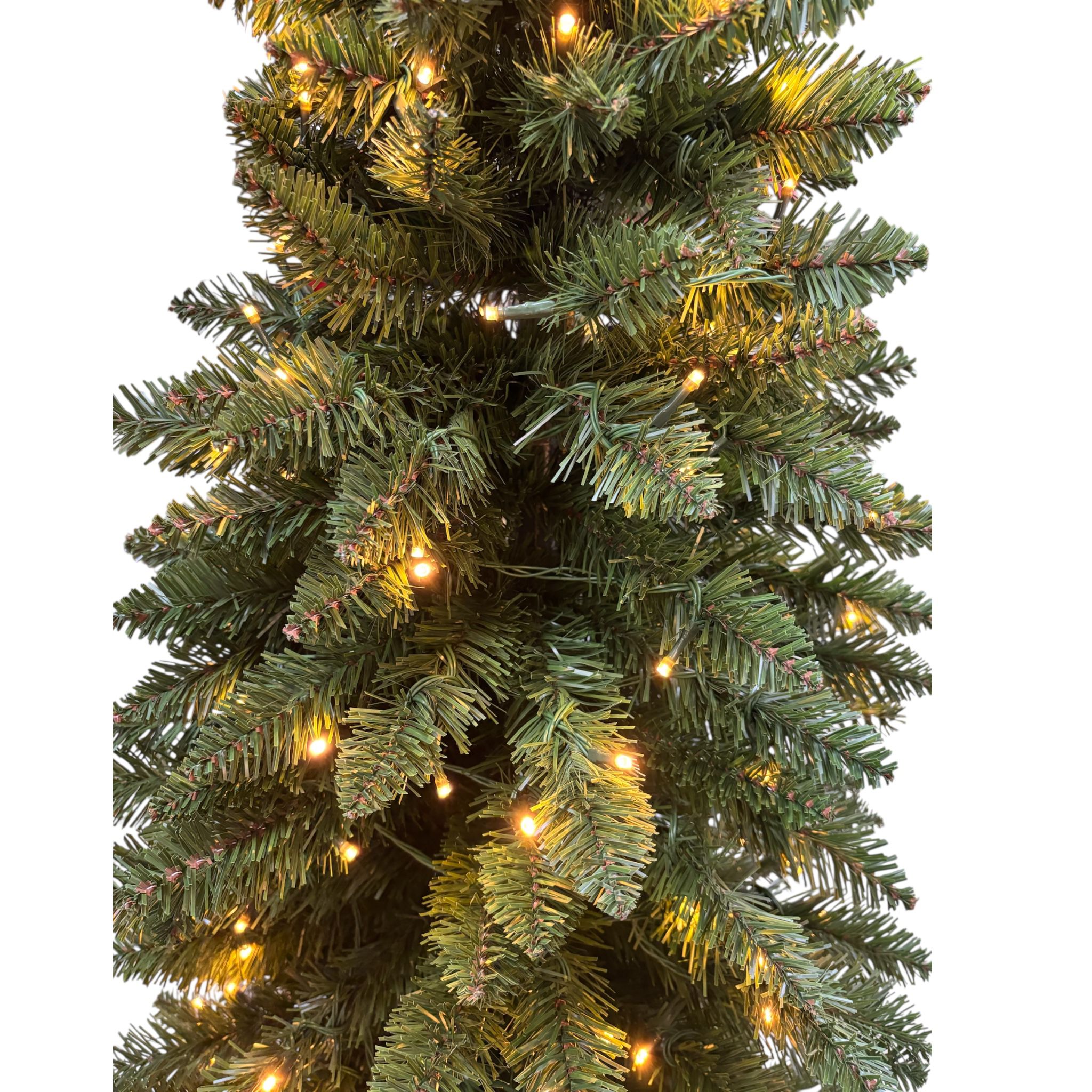 Albero Silvestre Slim con 250 LED a Luce Calda  180 cm - Flora