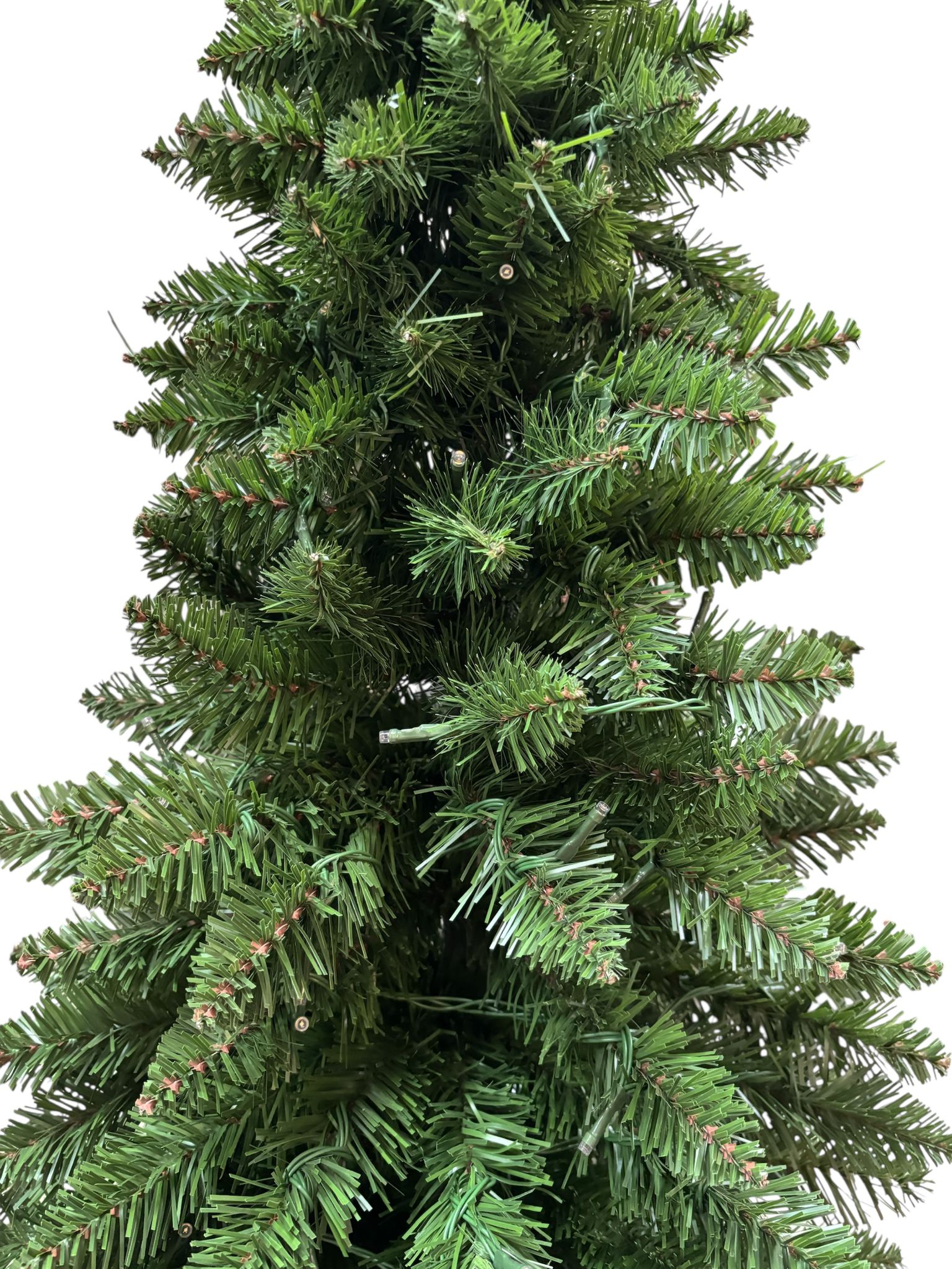 Albero Silvestre Slim con 350 LED a Luce Calda  210 cm - Flora