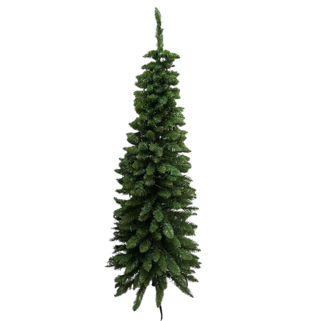 Albero Silvestre Slim con 350 LED a Luce Calda  210 cm - Flora