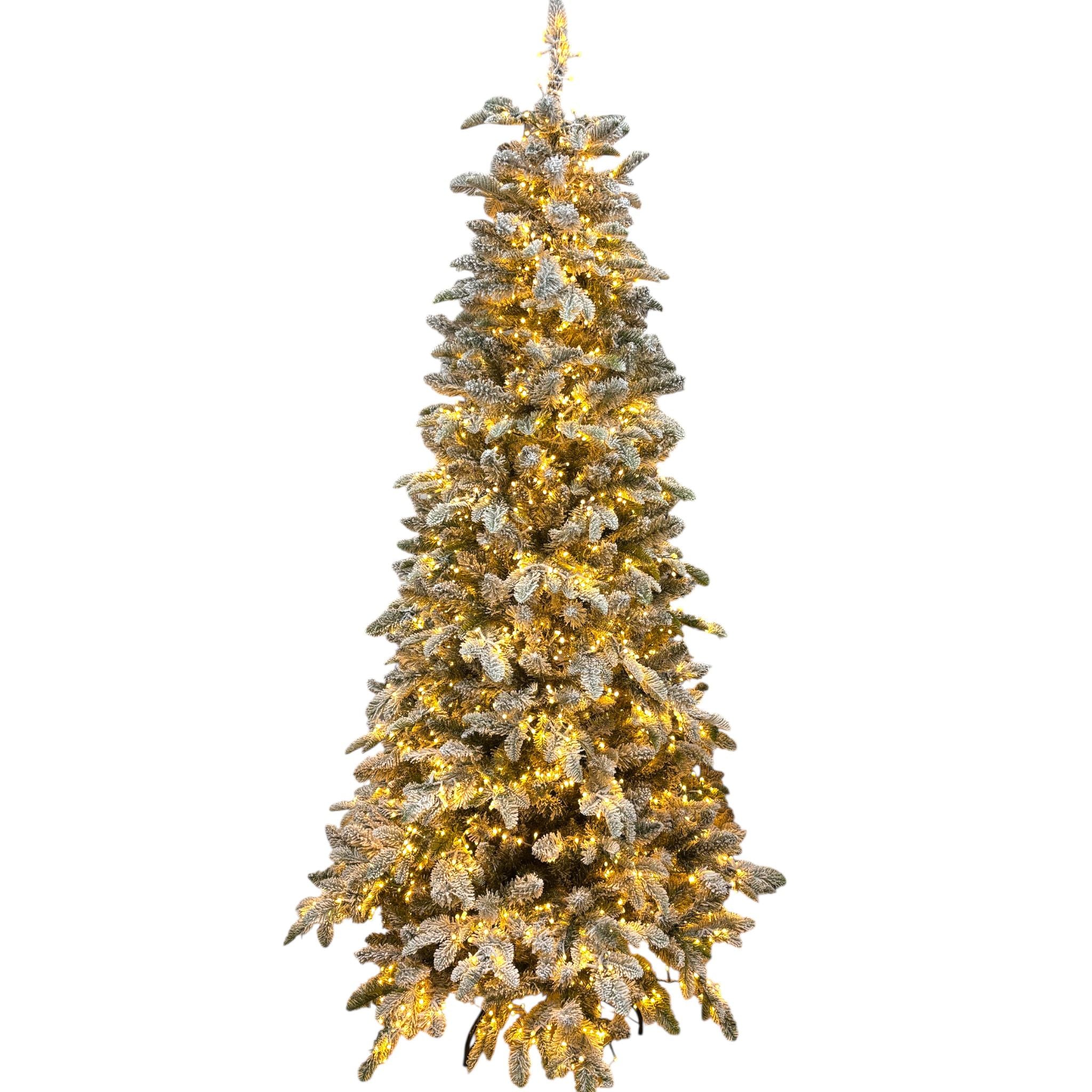 Montecarlo Floccato 240 cm con 350 led - Flora